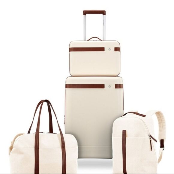 Samsonite Virtuosa Train Case- Off White - Picture 8 of 15